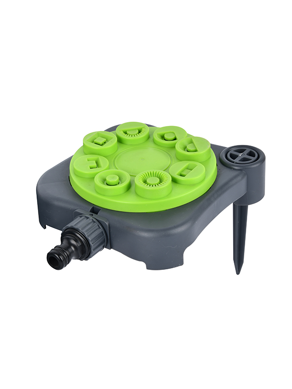 Sprinkler multifuncional de plástico com 8 padrões TG7403081