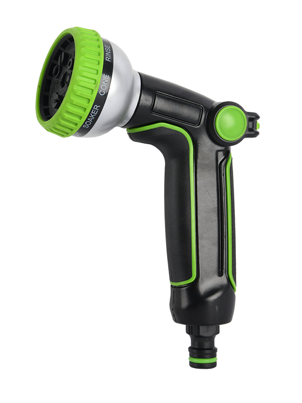 Bico multi spray com controle de polegar de 9 padrões TG7202157